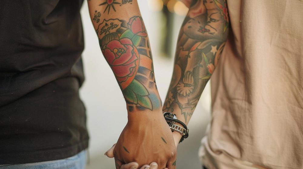 Tatouage en amoureux