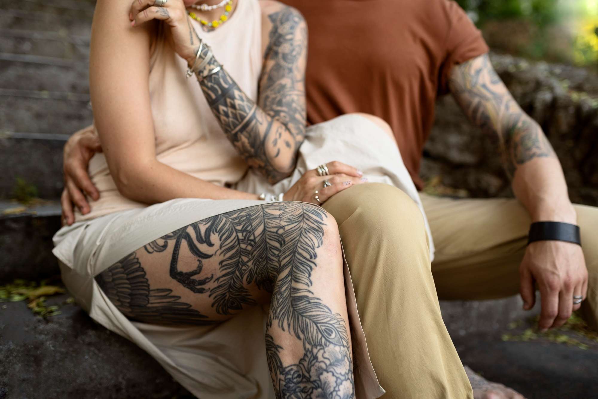 Les couples et le tatouage 
