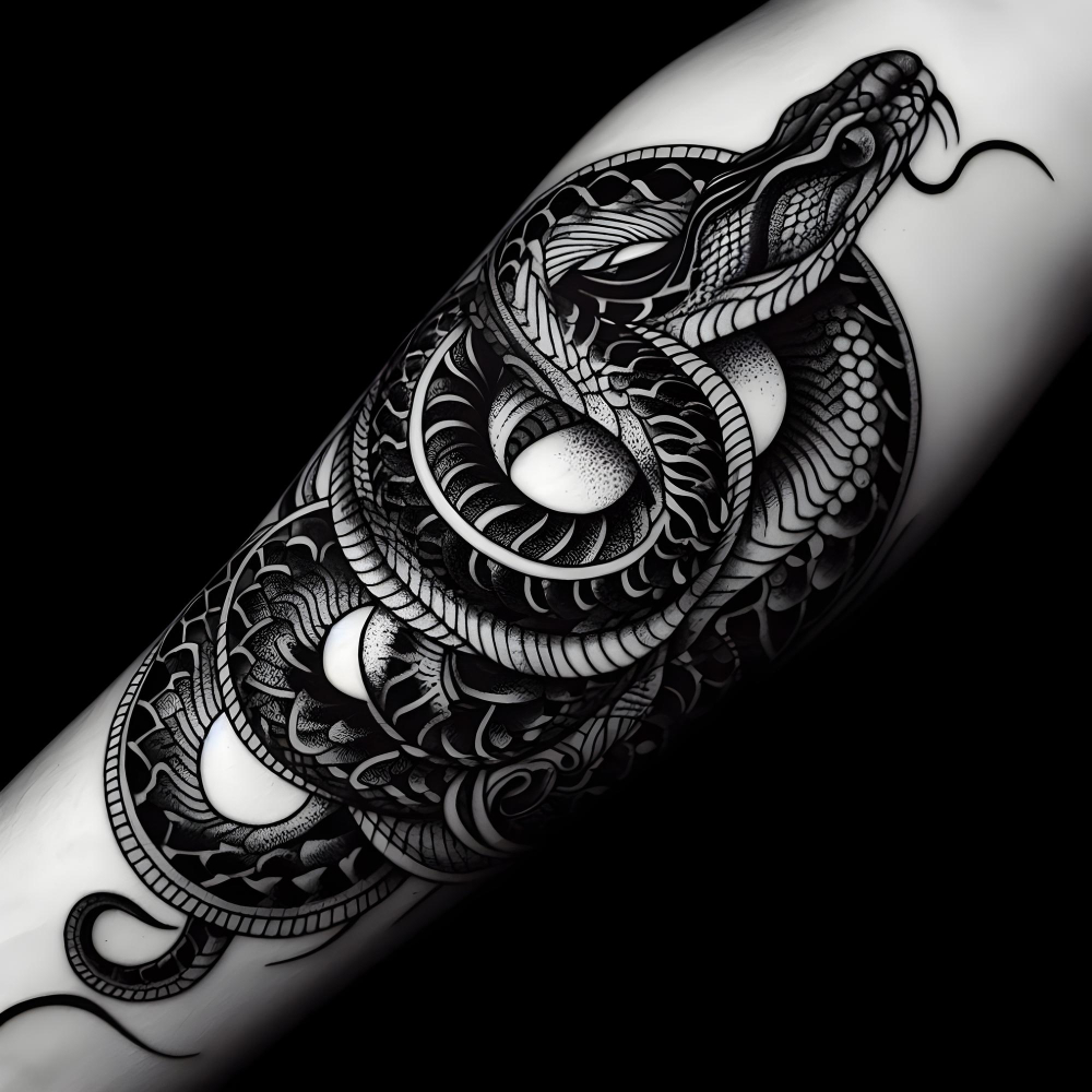Serpent tatouage