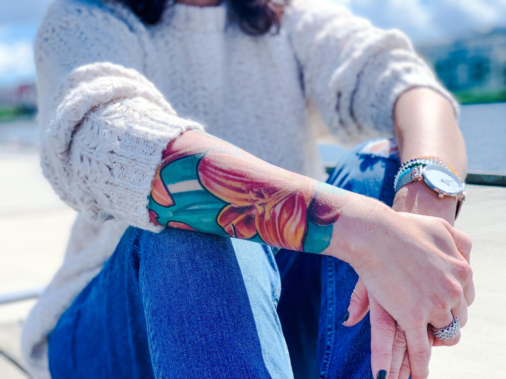 Fleur-tatouage