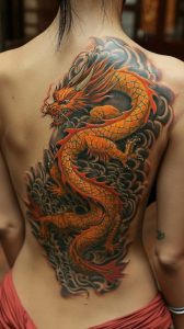 Dragon japonais femme