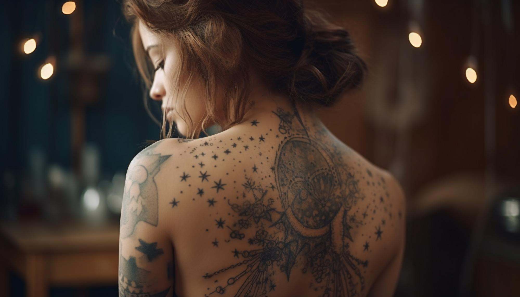 Les plus beaux tatouages femme dos