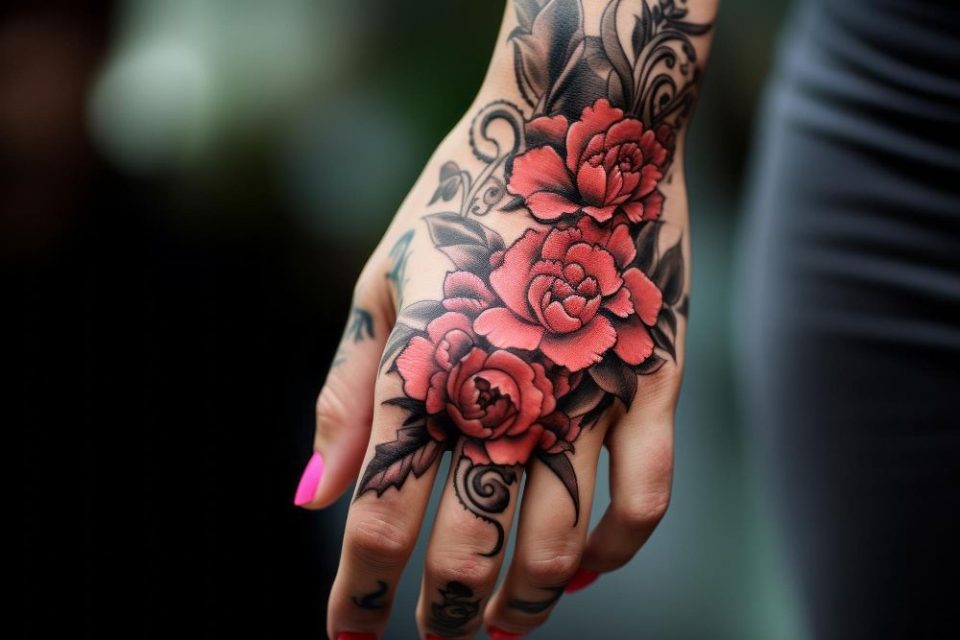 Tatouage Rose - Significations des couleurs - Symbolise l’amour