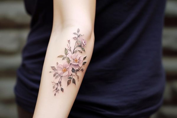 Fleur de cerisier tatouage - Sakura - Signification - Emplacements