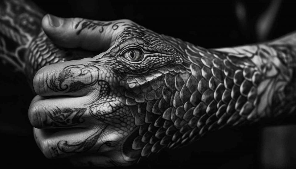Serpent tatouage
