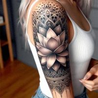 Mandala et lotus