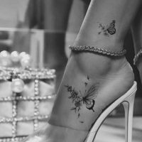 Papillon cheville